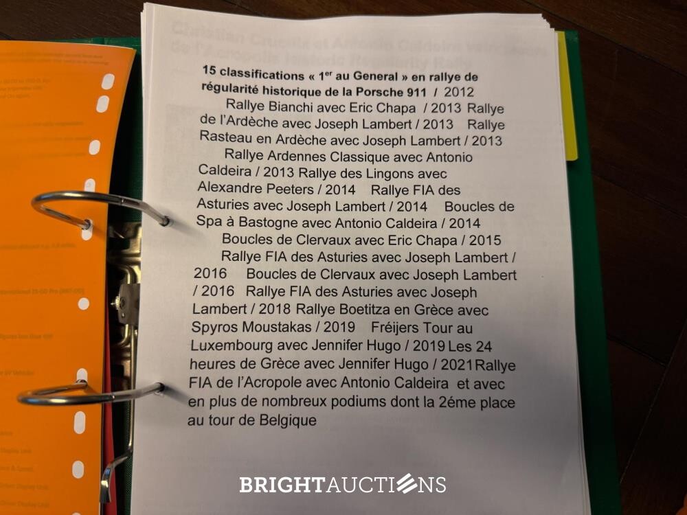 Porsche 911 3.2 Carrera -Rally- 232hp 1985 (MATCHING NUMBERS)
