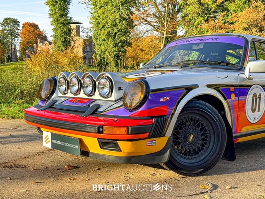 Porsche 911 3.2 Carrera -Rally- 232pk 1985 (MATCHING NUMBERS)