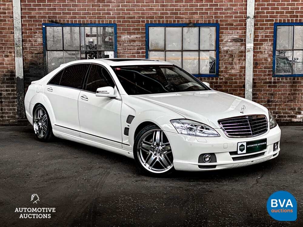Mercedes Benz S500 Lang Lorinser 5.0 V8 388pk 2006 -Youngtimer-.