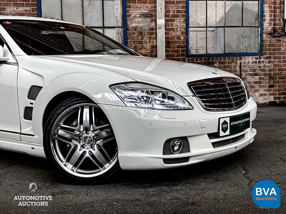 Mercedes Benz S500 Lang Lorinser 5.0 V8 388pk 2006 -Youngtimer-.