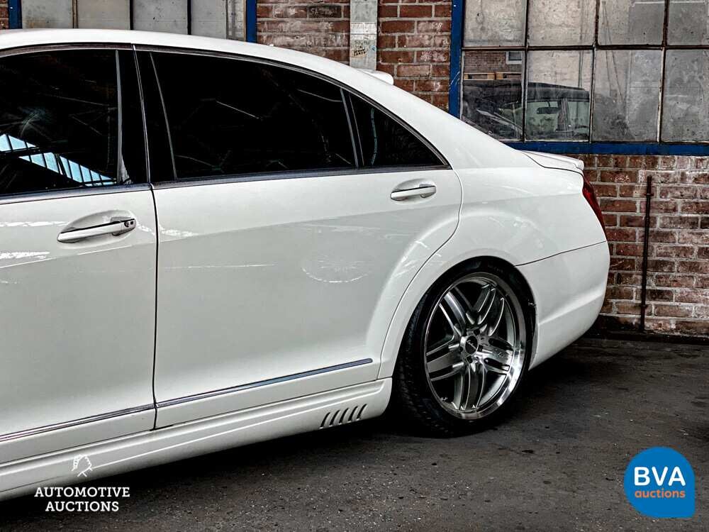 Mercedes Benz S500 Lang Lorinser 5.0 V8 388pk 2006 -Youngtimer-.