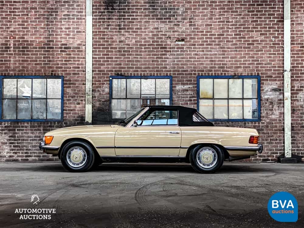 Mercedes-Benz 450SL Roadster 224PS 1973, 53-YB-09.