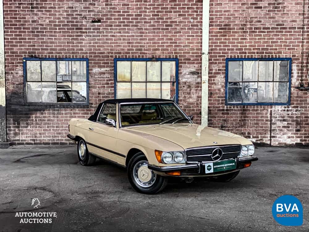 Mercedes-Benz 450SL Roadster 224PS 1973, 53-YB-09.