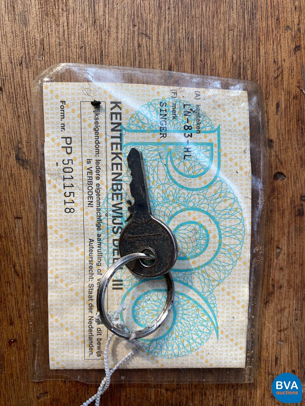 Singer Nine C 75 PS 1947, LN-83-HL.