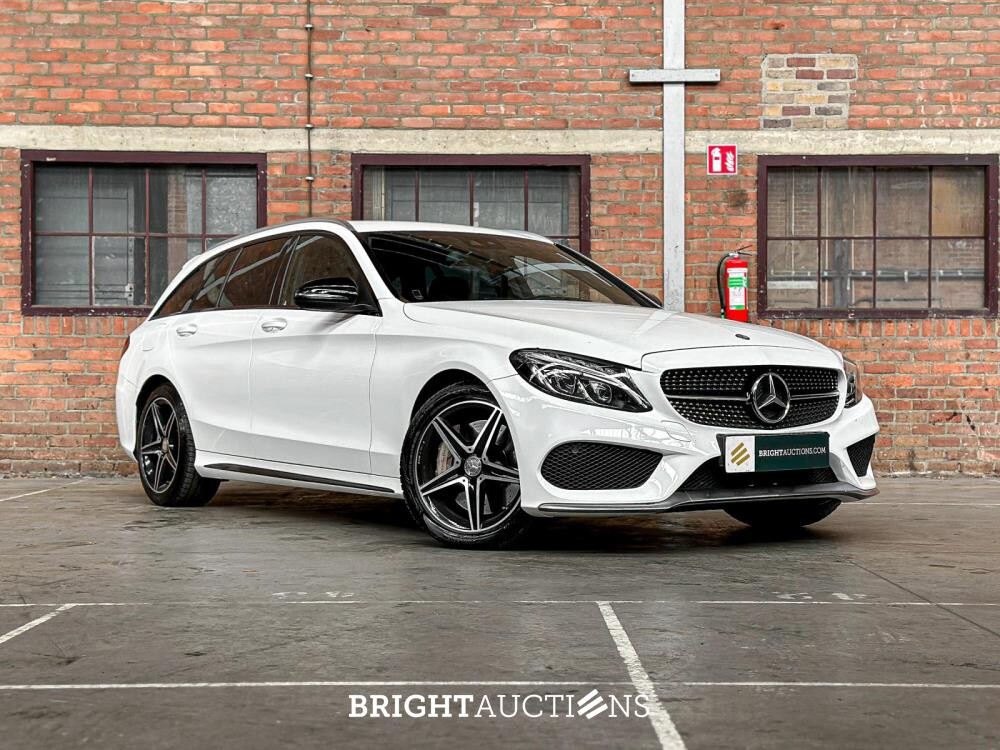Mercedes-Benz C450 AMG Estate C-klasse V6 367pk 2016, ZN-456-J