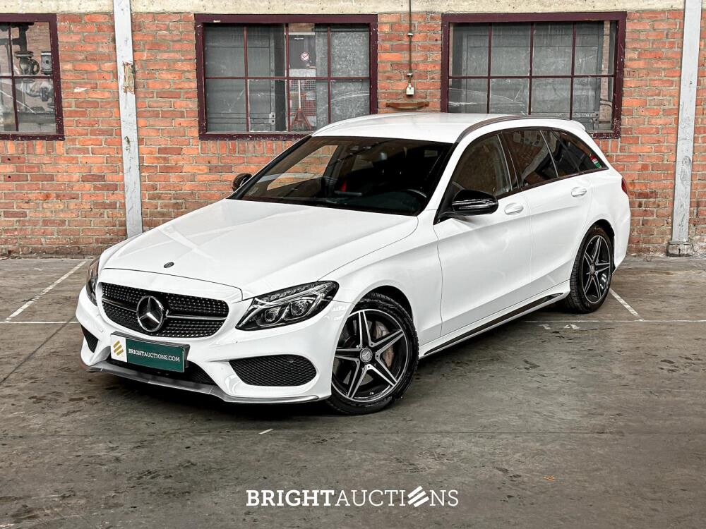 Mercedes-Benz C450 AMG Estate C-klasse V6 367pk 2016, ZN-456-J