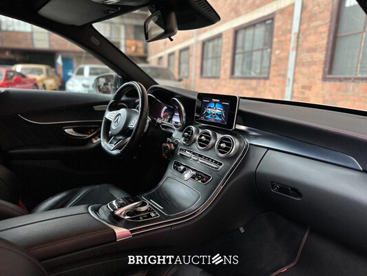 Mercedes-Benz C450 AMG Estate C-klasse V6 367pk 2016, ZN-456-J