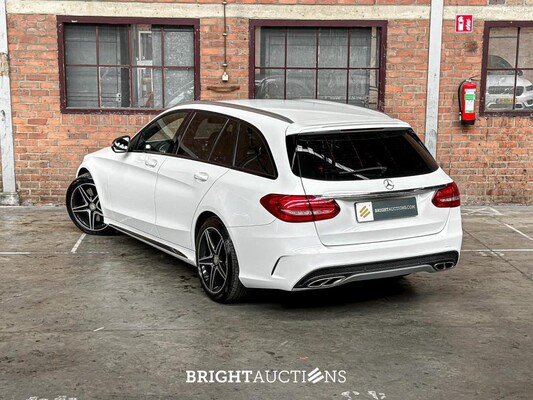 Mercedes-Benz C450 AMG Estate C-klasse V6 367pk 2016, ZN-456-J