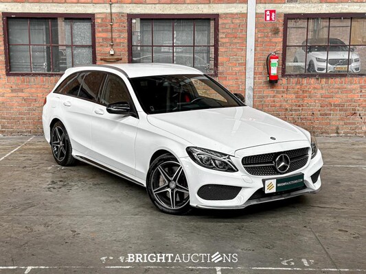 Mercedes-Benz C450 AMG Estate C-klasse V6 367pk 2016, ZN-456-J
