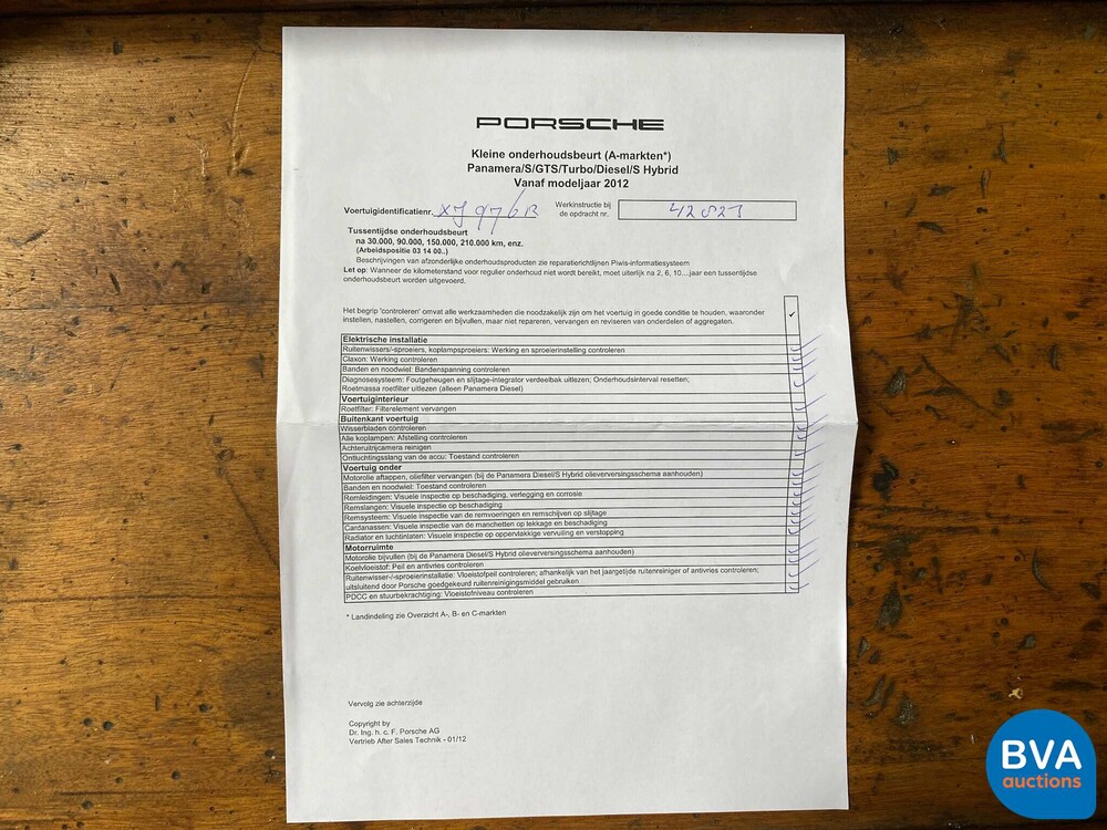 Porsche Panamera 4.8 Turbo S SportChrono 551pk 2011, XJ-976-R.
