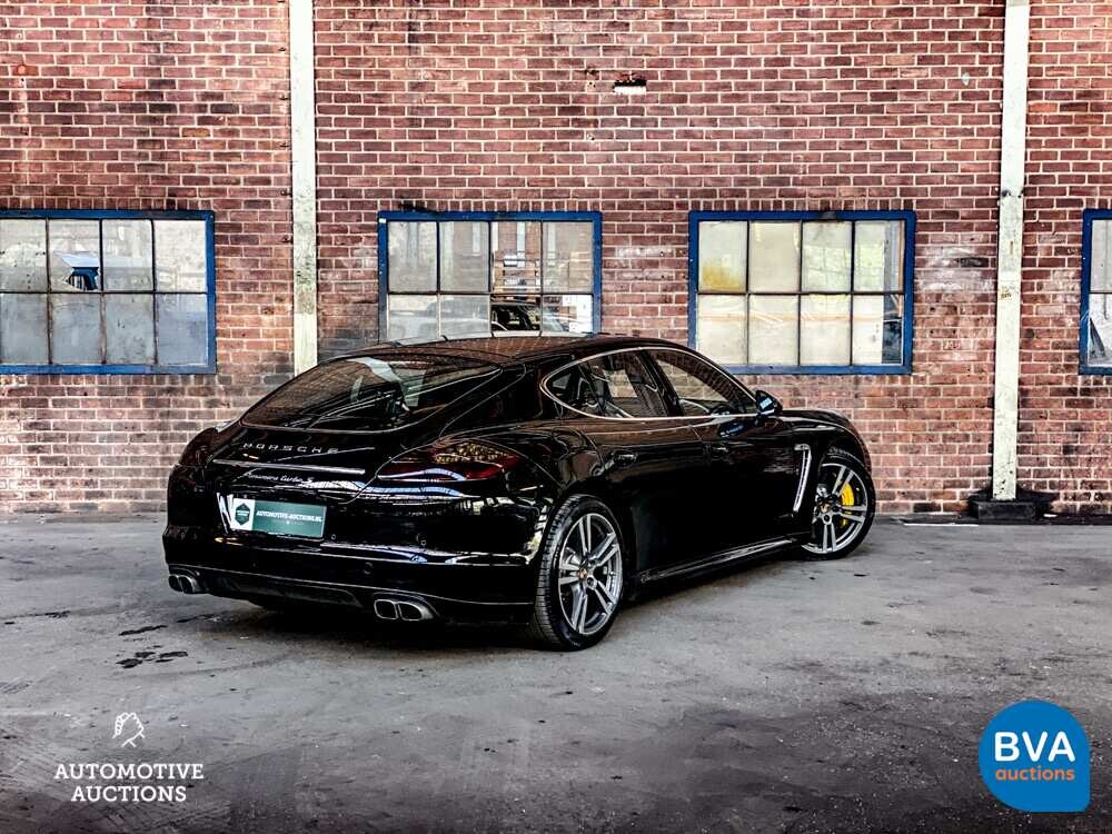 Porsche Panamera 4.8 Turbo S SportChrono 551pk 2011, XJ-976-R.