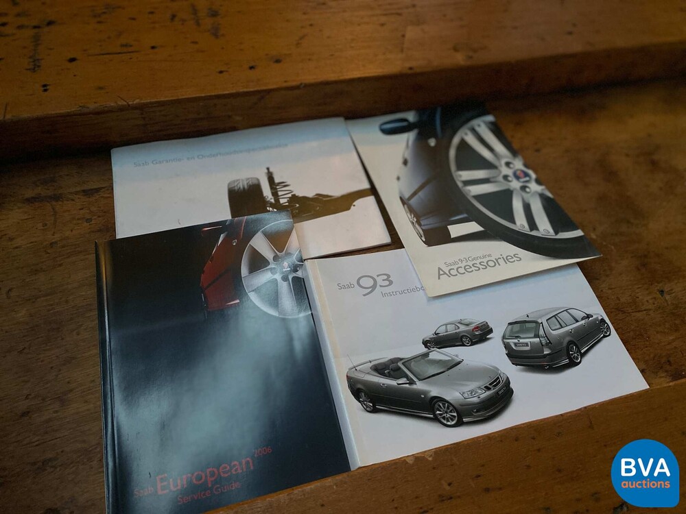 Saab 9-3 Cabrio 2.0 T Vector 209PS 2007 -Org. NL-, 44-TV-NR.
