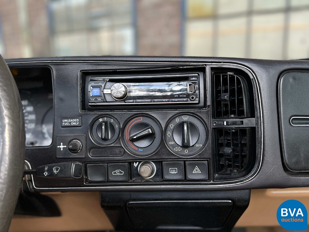 Saab 900 2.0 Turbo Cabriolet 160 PS 1989, LP-LJ-09.
