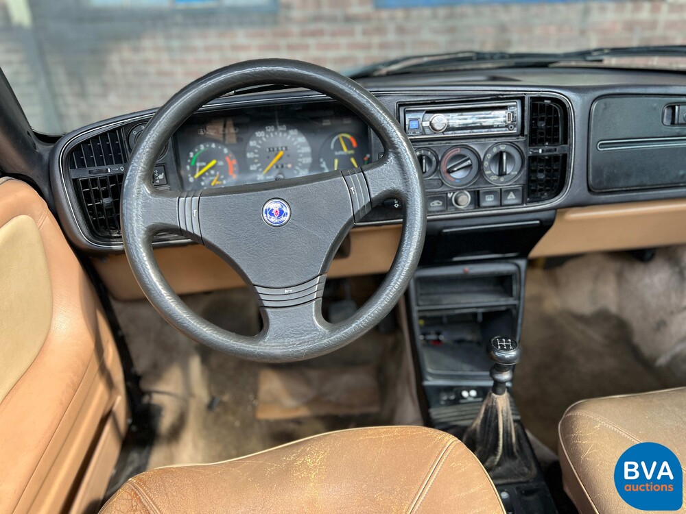 Saab 900 2.0 Turbo Cabriolet 160 PS 1989, LP-LJ-09.