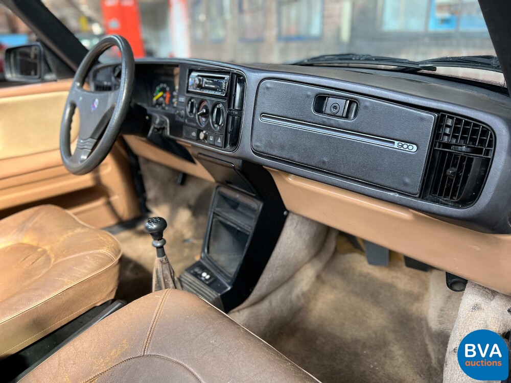 Saab 900 2.0 Turbo Cabriolet 160 PS 1989, LP-LJ-09.