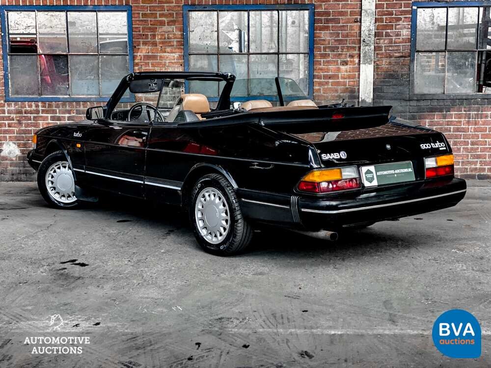 Saab 900 2.0 Turbo Cabriolet 160 PS 1989, LP-LJ-09.