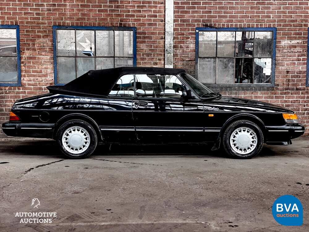Saab 900 2.0 Turbo Cabriolet 160 PS 1989, LP-LJ-09.