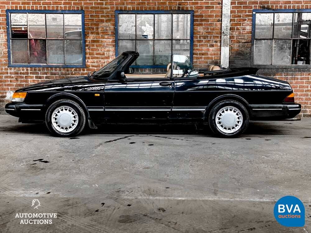 Saab 900 2.0 Turbo Cabriolet 160 PS 1989, LP-LJ-09.