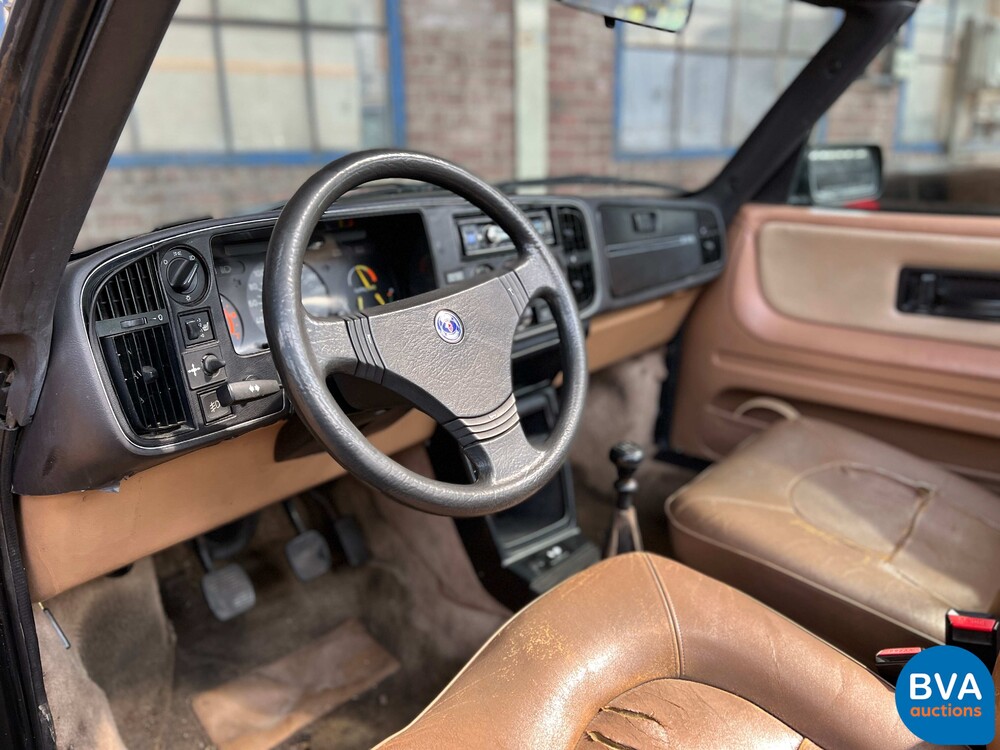 Saab 900 2.0 Turbo Cabriolet 160 PS 1989, LP-LJ-09.