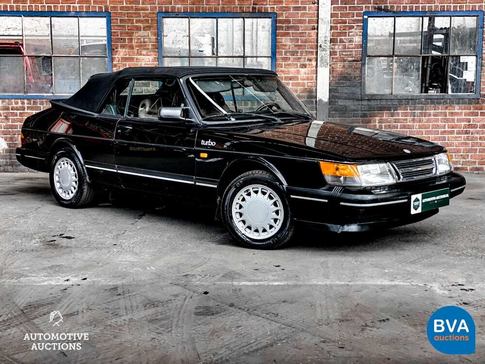 Saab 900 2.0 Turbo Cabriolet 160 PS 1989, LP-LJ-09.