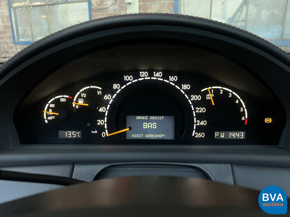 Mercedes-Benz CL500 Coupé 306 PS 2002.