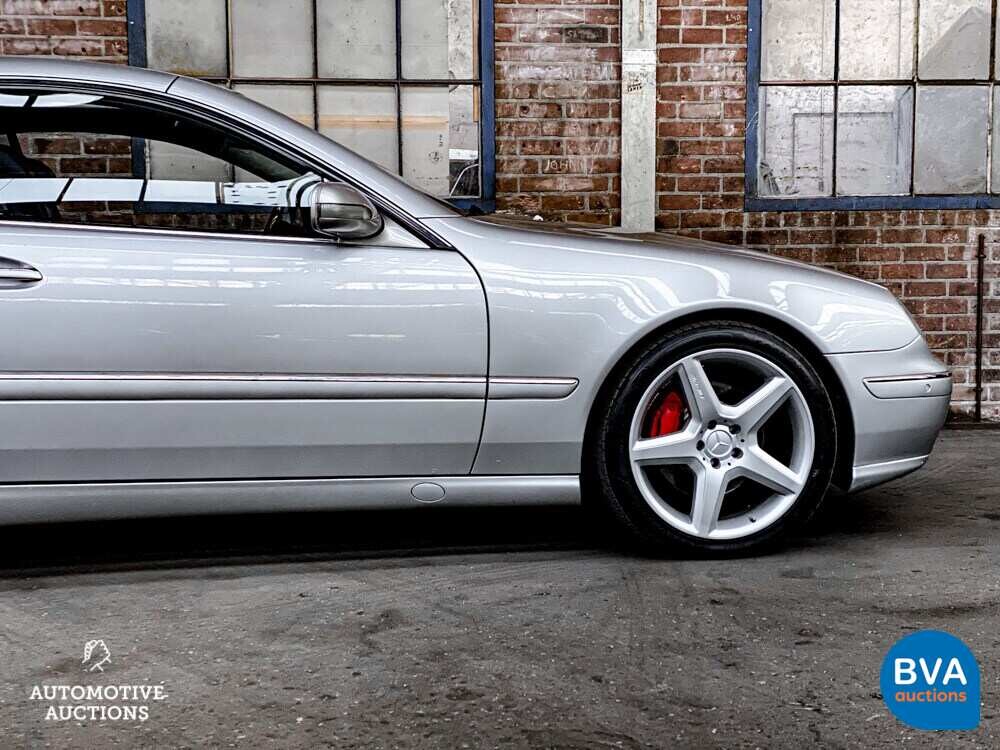 Mercedes-Benz CL500 Coupé 306 PS 2002.