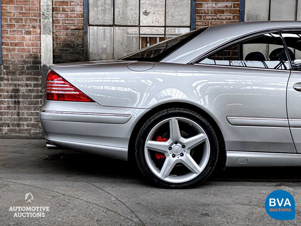 Mercedes-Benz CL500 Coupé 306 PS 2002.