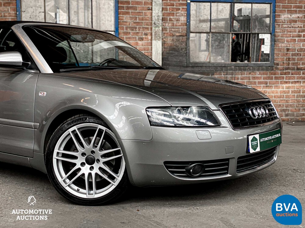 Audi A4 Cabrio 2.4 V6 Pro Line 170PS 2004 -Org. NL-, 39-PH-XR.