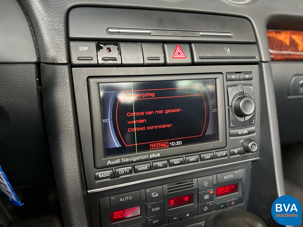 Audi A4 Cabrio 2.4 V6 Pro Line 170PS 2004 -Org. NL-, 39-PH-XR.