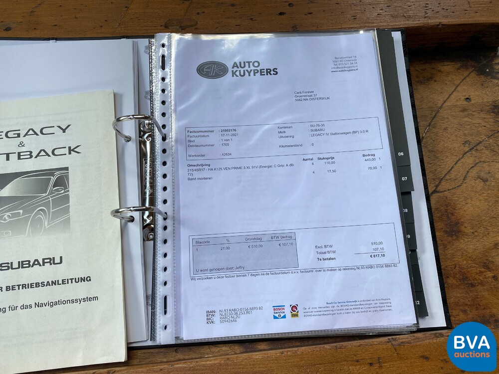 Subaru Legacy Touring Wagon 3.0R AWD 245PS 2005 -YOUNGTIMER-, N-964-PD.