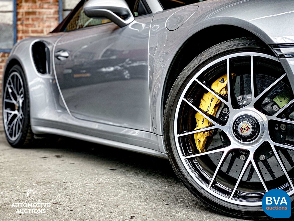 Porsche 911 991 3.8 Turbo S Cabriolet SportChrono 581PS 2017 911.2 GESICHTSLIFT.