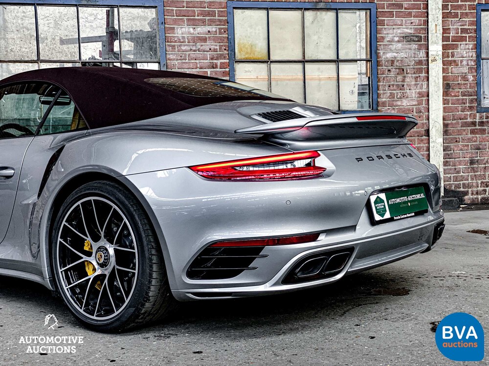 Porsche 911 991 3.8 Turbo S Cabriolet SportChrono 581PS 2017 911.2 GESICHTSLIFT.