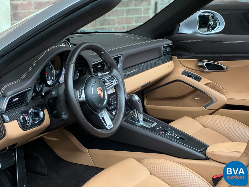 Porsche 911 991 3.8 Turbo S Cabriolet SportChrono 581PS 2017 911.2 GESICHTSLIFT.