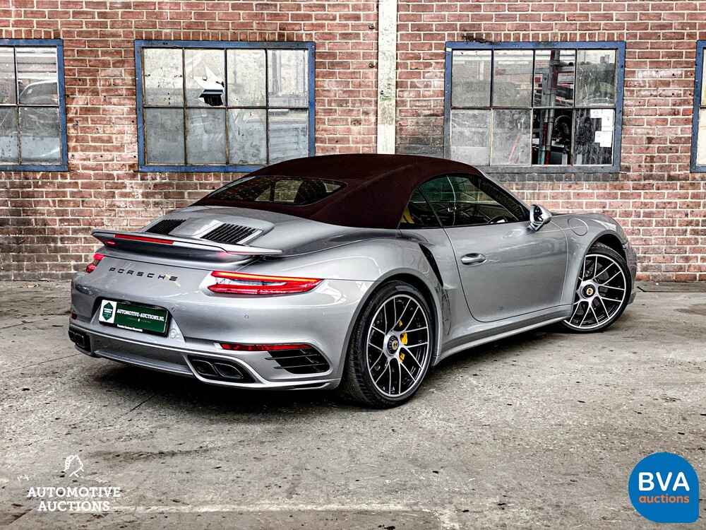 Porsche 911 991 3.8 Turbo S Cabriolet SportChrono 581PS 2017 911.2 GESICHTSLIFT.