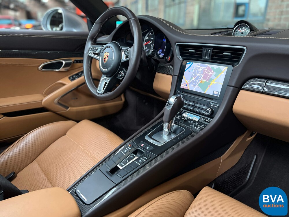 Porsche 911 991 3.8 Turbo S Cabriolet SportChrono 581PS 2017 911.2 GESICHTSLIFT.