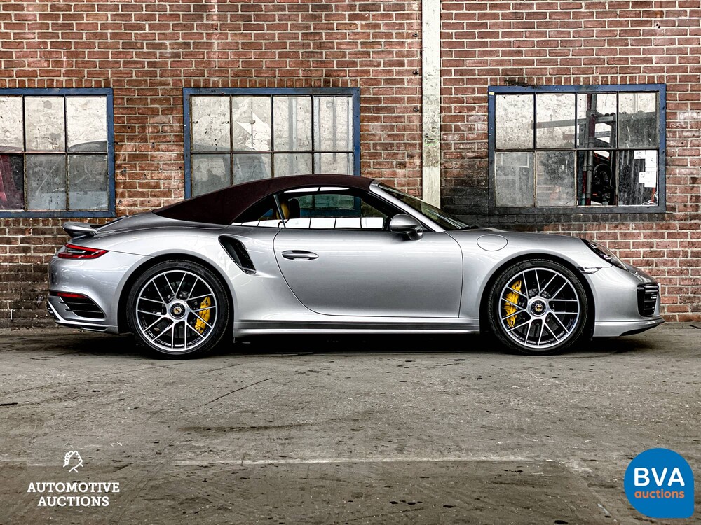 Porsche 911 991 3.8 Turbo S Cabriolet SportChrono 581PS 2017 911.2 GESICHTSLIFT.