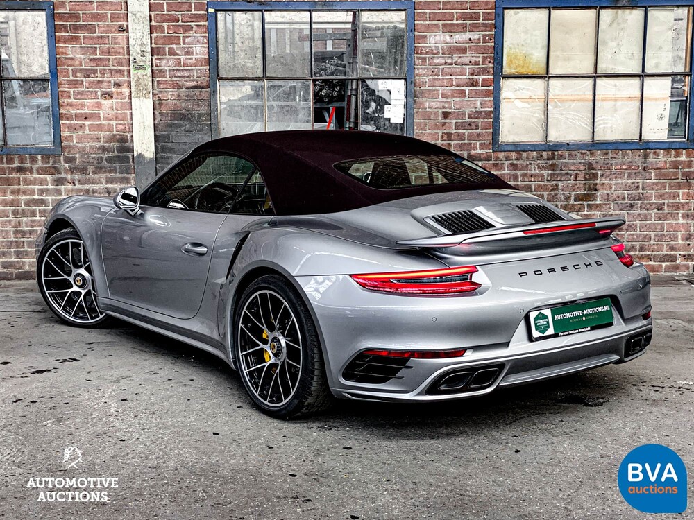 Porsche 911 991 3.8 Turbo S Cabriolet SportChrono 581PS 2017 911.2 GESICHTSLIFT.