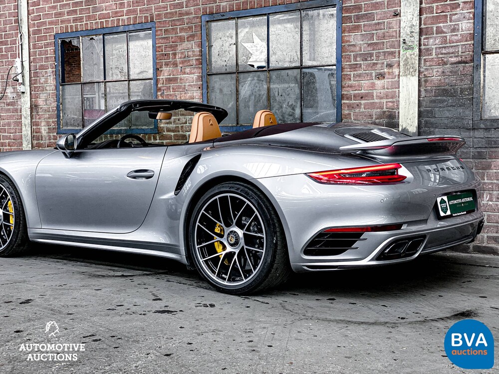 Porsche 911 991 3.8 Turbo S Cabriolet SportChrono 581PS 2017 911.2 GESICHTSLIFT.