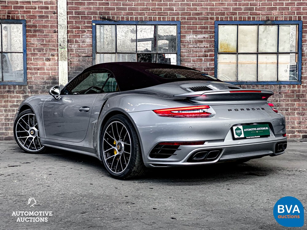 Porsche 911 991 3.8 Turbo S Cabriolet SportChrono 581PS 2017 911.2 GESICHTSLIFT.