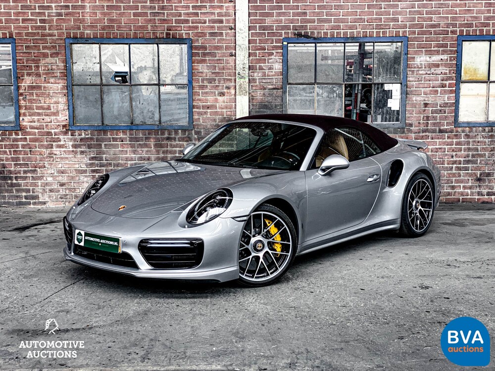 Porsche 911 991 3.8 Turbo S Cabriolet SportChrono 581PS 2017 911.2 GESICHTSLIFT.