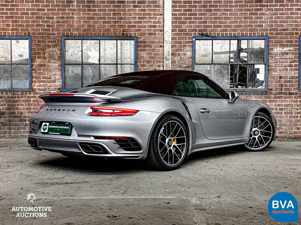 Porsche 911 991 3.8 Turbo S Cabriolet SportChrono 581PS 2017 911.2 GESICHTSLIFT.