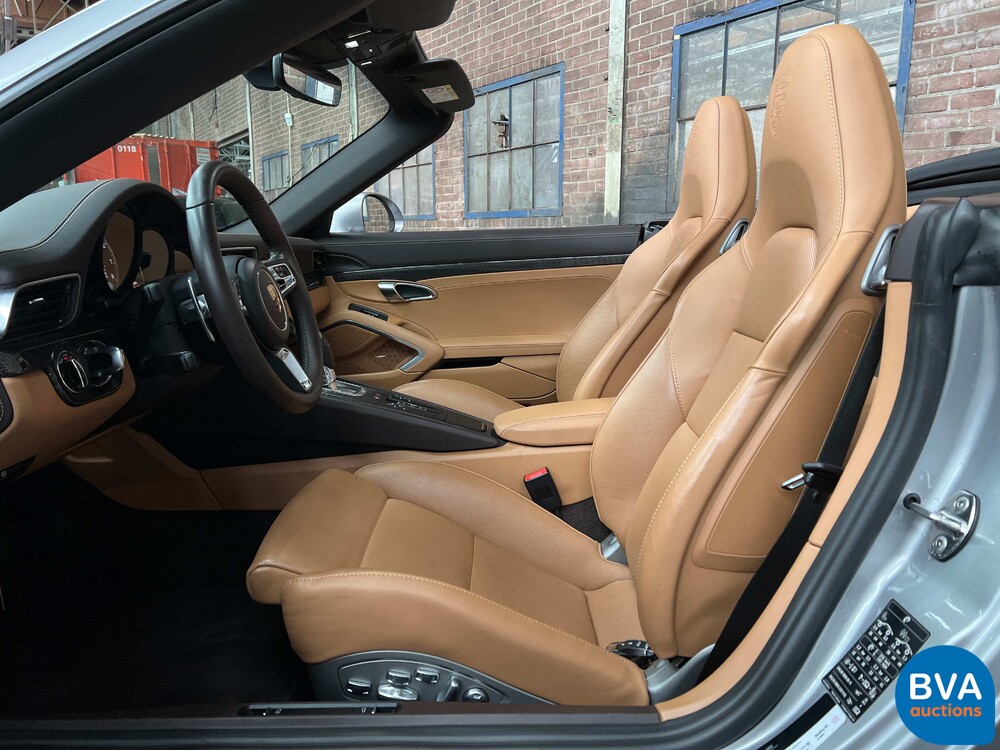 Porsche 911 991 3.8 Turbo S Cabriolet SportChrono 581PS 2017 911.2 GESICHTSLIFT.