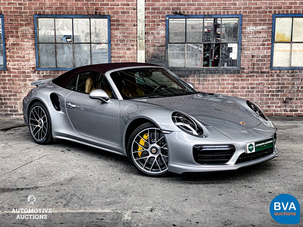 Porsche 911 991 3.8 Turbo S Cabriolet SportChrono 581PS 2017 911.2 GESICHTSLIFT.