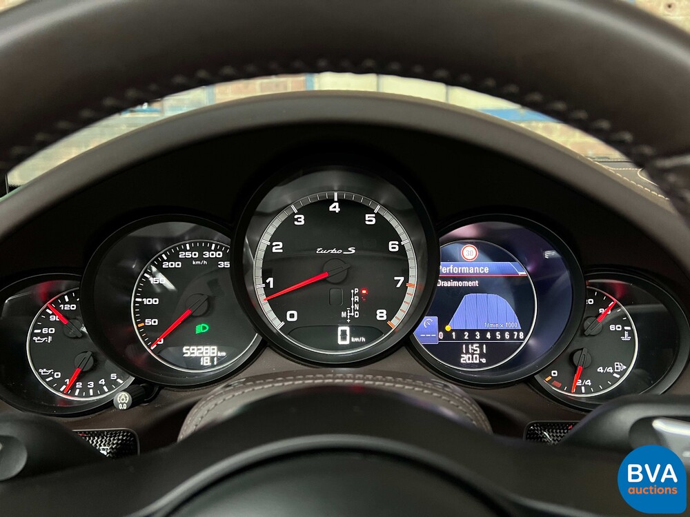Porsche 911 991 3.8 Turbo S Cabriolet SportChrono 581PS 2017 911.2 GESICHTSLIFT.
