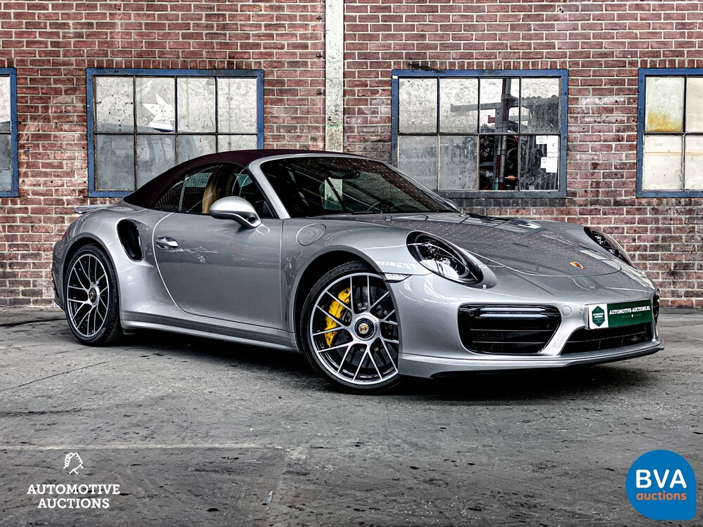 Porsche 911 991 3.8 Turbo S Cabriolet SportChrono 581PS 2017 911.2 GESICHTSLIFT.