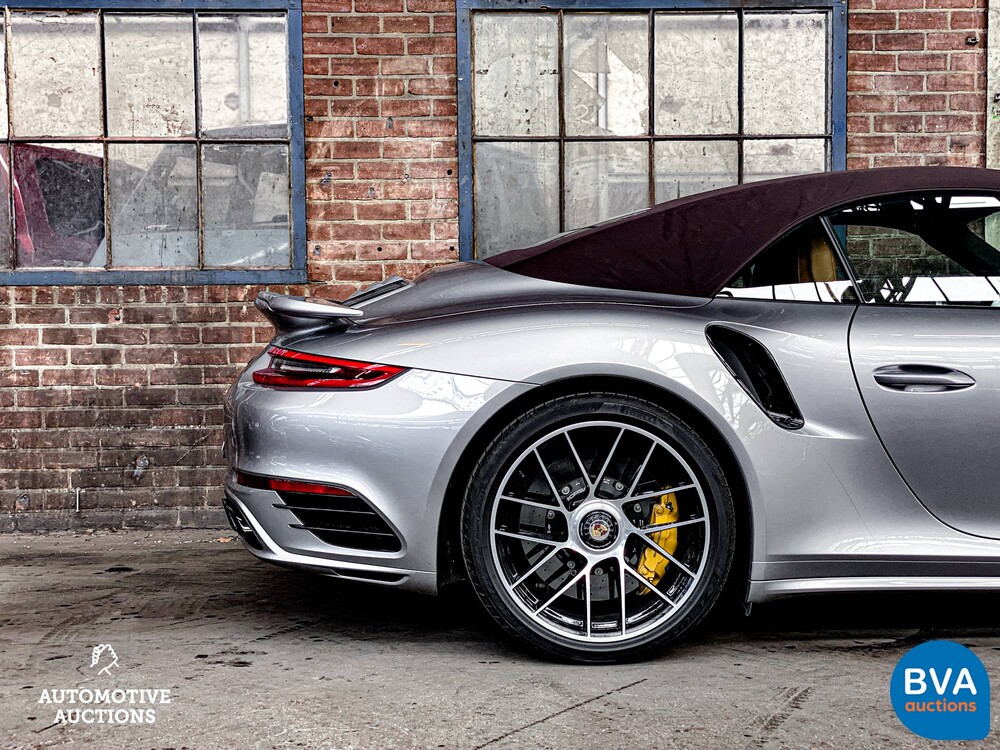 Porsche 911 991 3.8 Turbo S Cabriolet SportChrono 581PS 2017 911.2 GESICHTSLIFT.