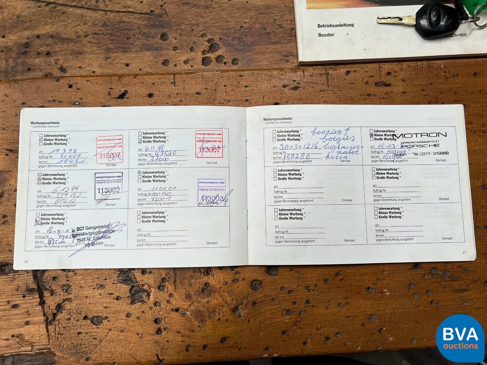 Porsche-Boxster 2.5 204 PS 1997, 19-NG-SN.