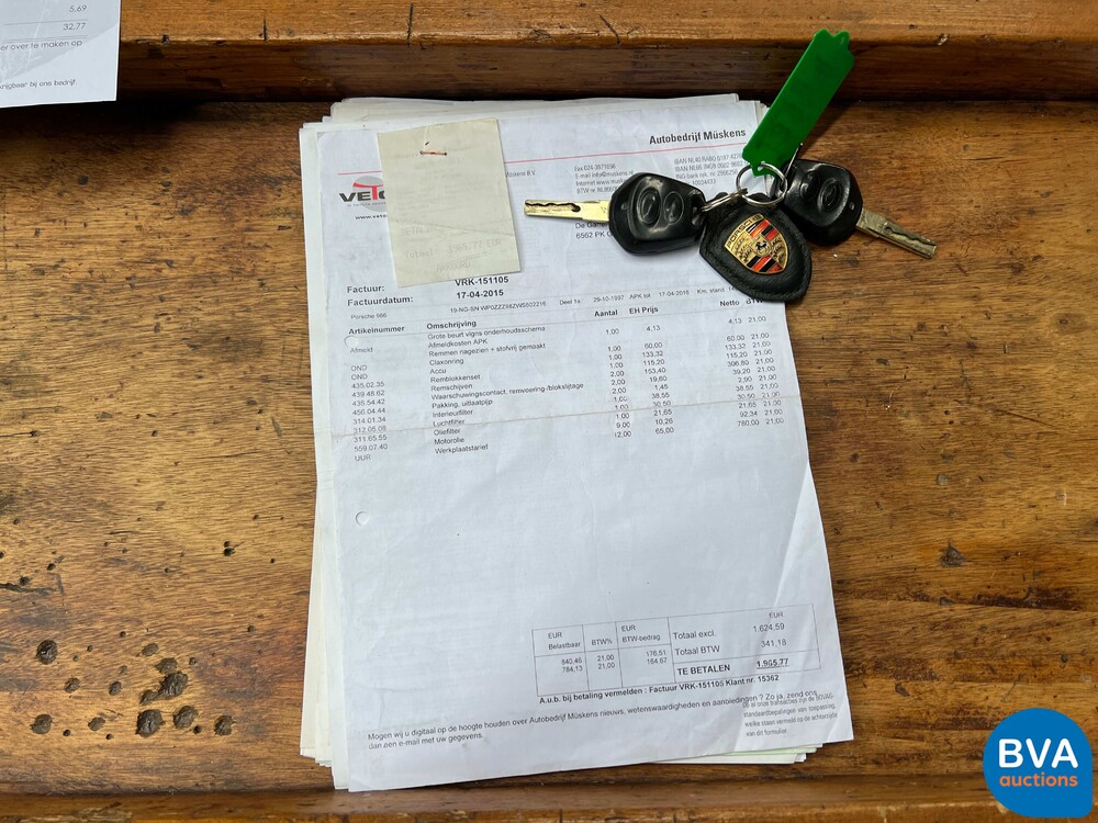 Porsche-Boxster 2.5 204 PS 1997, 19-NG-SN.