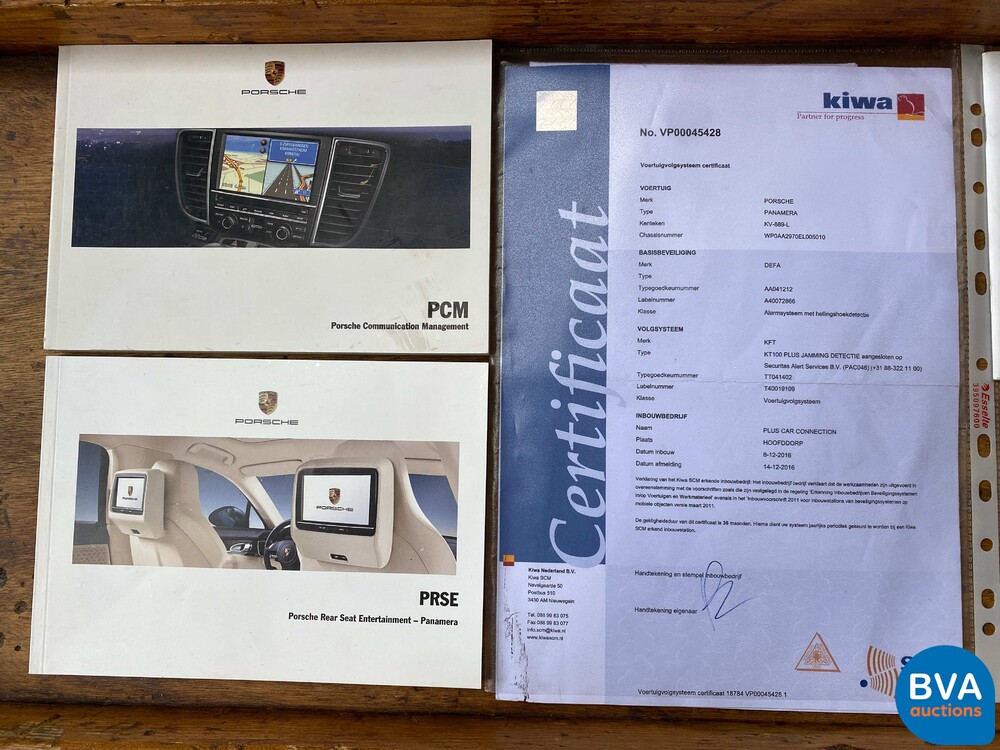Porsche Panamera 3.6 V6 SportChrono Executive 310 PS 2013, KV-889-L.