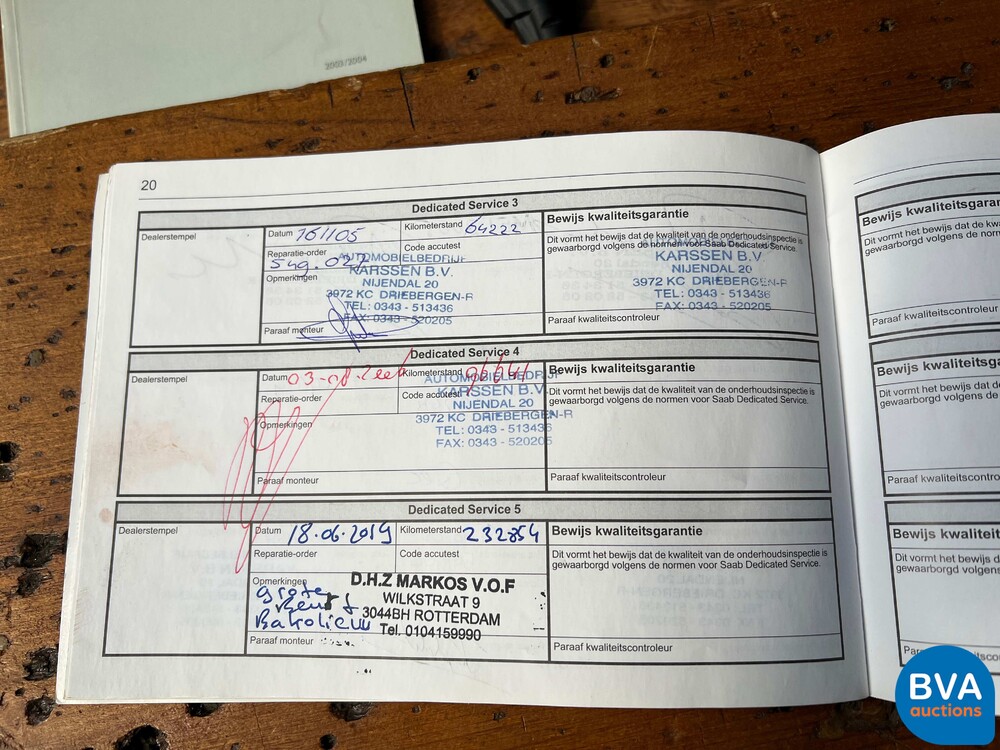 Saab 9-3 Cabrio 2.0t Vector 150PS 2004, 09-PG-DD.